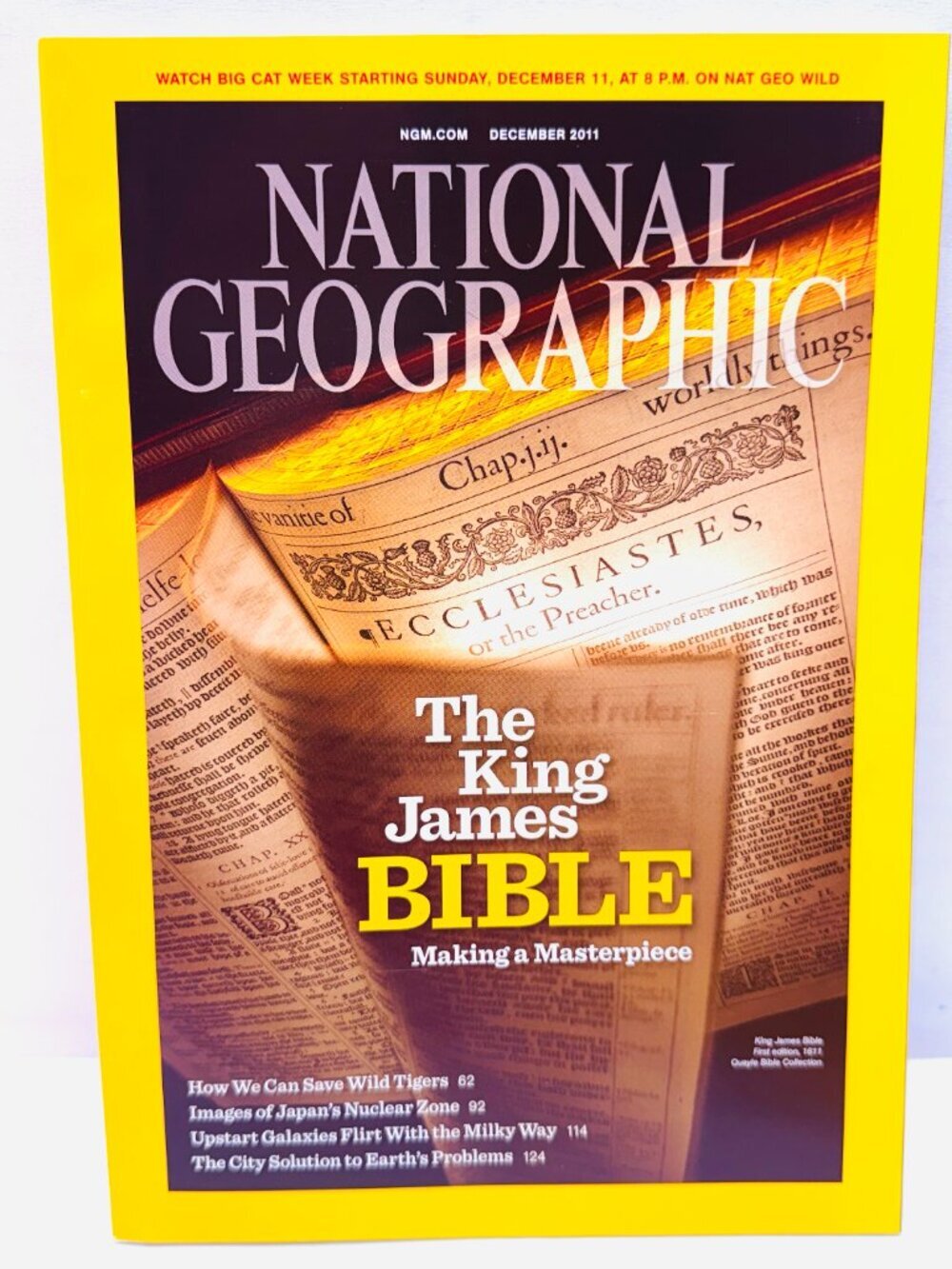 Vintage 2011 National Geographic Magazine Complete Lot of 6 July-December 2011 - Picture 7 of 9